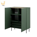 Regał 2D2SZ ONDA 98x45xH127 zieleń