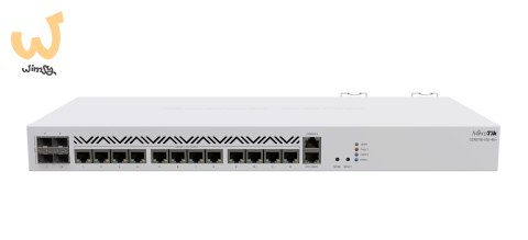 Router Mikrotik CCR2116-12G-4S+ Total Ethernet  Ports:17; Architecture:ARM 64bit; CPU core:16