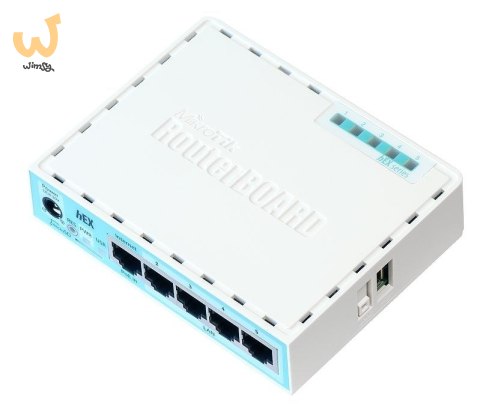Router Mikrotik hEX (RB750Gr3) Total Ethernet Ports:5; Architecture:MMIPS; CPU core:2 Router Mikrotik hEX (RB750Gr3) Total Ethernet Ports:5; Architecture:MMIPS; CPU core:2