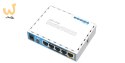Router WiFi 4 Mikrotik hAP (RB951Ui-2nD) 2,4GHz(2x2) 5p