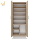 Szafa aktowa OLIV 2D 74x35xH180 sonoma