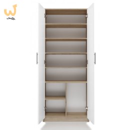 Szafa aktowa OLIV 2D 74x35xH180 sonoma/biały