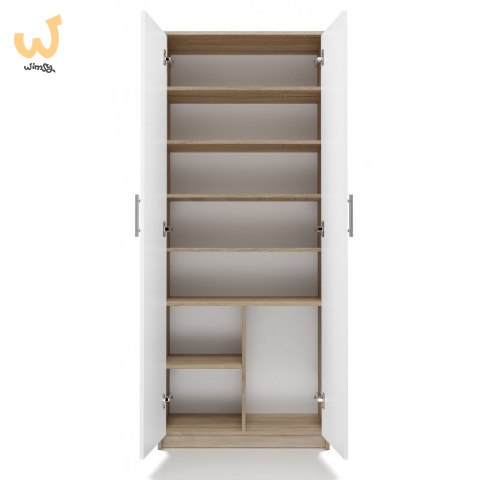 Szafa aktowa OLIV 2D 74x35xH180 sonoma/biały Szafa aktowa OLIV 2D 74x35xH180 sonoma/biały