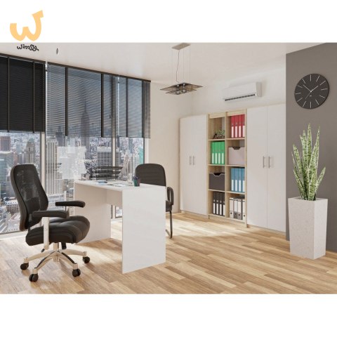 Szafa aktowa OLIV 2D 74x35xH180 sonoma/biały Szafa aktowa OLIV 2D 74x35xH180 sonoma/biały
