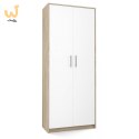 Szafa aktowa OLIV 2D 74x35xH180 sonoma/biały