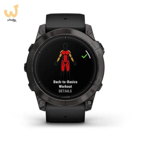 Garmin EPIX PRO g2 51mm Sapphire Carbon Gray DLC Titanium Black Garmin EPIX PRO g2 51mm Sapphire Carbon Gray DLC Titanium Black