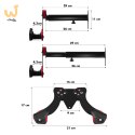 MACLEAN ROWEROWY UCHWYT ŚCIENNY STAL, MAX. OBCIĄŻENIE 30KG, MC-449