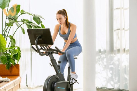 Rower stacjonarny, magnetyczny OVICX Q200X z ekranem dotykowym 15,6" TFT, WIFI bluetooth&app Rower stacjonarny, magnetyczny OVICX Q200X z ekranem dotykowym 15,6" TFT, WIFI bluetooth&app