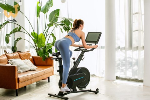 Rower stacjonarny, magnetyczny OVICX Q200X z ekranem dotykowym 15,6" TFT, WIFI bluetooth&app Rower stacjonarny, magnetyczny OVICX Q200X z ekranem dotykowym 15,6" TFT, WIFI bluetooth&app