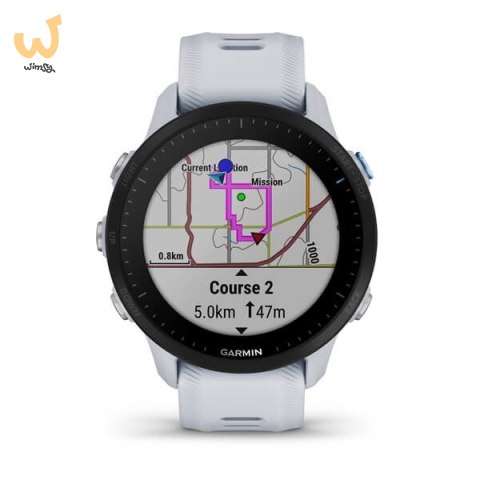Zegarek Garmin Forerunner 955 Whitestone Zegarek Garmin Forerunner 955 Whitestone
