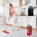 GREENBLUE MOP PŁASKI Z WIADREM I WYCISKACZEM MAXICLEAN + DWA WKŁADY MICROFIBRA HQ, POJEMNOŚĆ 8L GB870