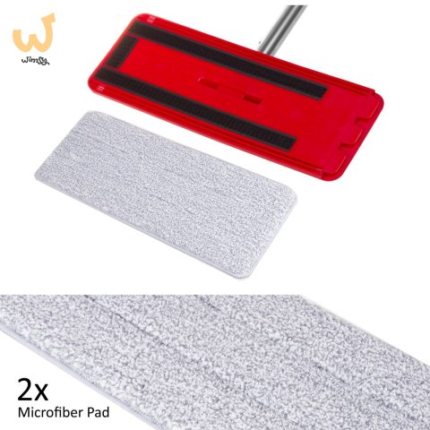 GREENBLUE MOP PŁASKI Z WIADREM I WYCISKACZEM MAXICLEAN + DWA WKŁADY MICROFIBRA HQ, POJEMNOŚĆ 8L GB870 GREENBLUE MOP PŁASKI Z WIADREM I WYCISKACZEM MAXICLEAN + DWA WKŁADY MICROFIBRA HQ, POJEMNOŚĆ 8L GB870