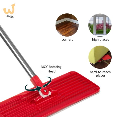 GREENBLUE MOP PŁASKI Z WIADREM I WYCISKACZEM MAXICLEAN + DWA WKŁADY MICROFIBRA HQ, POJEMNOŚĆ 8L GB870 GREENBLUE MOP PŁASKI Z WIADREM I WYCISKACZEM MAXICLEAN + DWA WKŁADY MICROFIBRA HQ, POJEMNOŚĆ 8L GB870