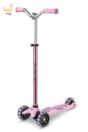 Hulajnoga Maxi Micro Deluxe Pro LED Rose