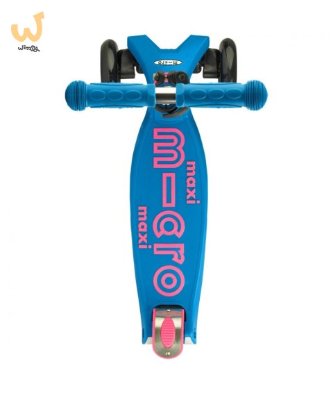 Micro Trójkołowa hulajnoga Maxi Deluxe Aqua Micro Trójkołowa hulajnoga Maxi Deluxe Aqua