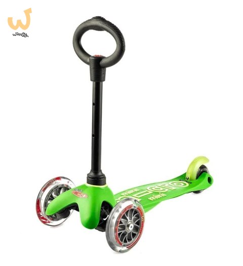 Micro Trójkołowa hulajnoga/jeździk Mini 3w1 Deluxe Green Micro Trójkołowa hulajnoga/jeździk Mini 3w1 Deluxe Green