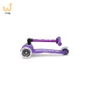 Micro hulajnoga składana Mini DELUXE LED Purple