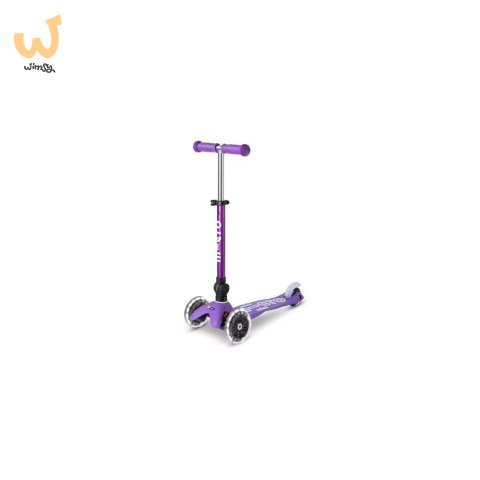 Micro hulajnoga składana Mini DELUXE LED Purple Micro hulajnoga składana Mini DELUXE LED Purple