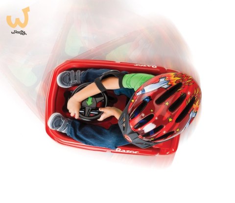 Pojazd elektryczny Razor Crazy Cart Kiddie 25173660 (kolor czerwony) Pojazd elektryczny Razor Crazy Cart Kiddie 25173660 (kolor czerwony)