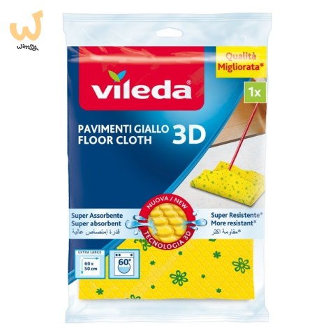 Ścierka do podłogi Vileda z Mikrofibry 3D 1 szt. Ścierka do podłogi Vileda z Mikrofibry 3D 1 szt.