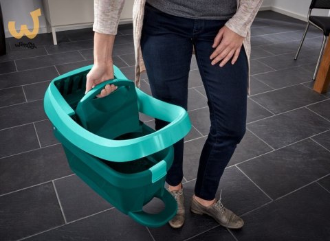 Zestaw Profi na kółkach XL (mop + wiadro + wyciskacz) Leifheit Zestaw Profi na kółkach XL (mop + wiadro + wyciskacz) Leifheit
