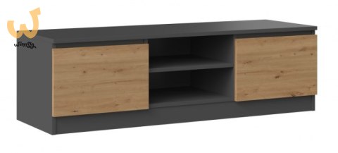 Szafka RTV 120x40xH36 antracyt/artisan Szafka RTV 120x40xH36 antracyt/artisan