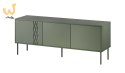 Szafka RTV 3D TRESSE 150x40x55 zieleń mat