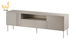 Szafka RTV EF TRESSE 180x40x54,5 kaszmir mat