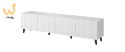 Szafka RTV PAFOS 200x40x52 biały mat