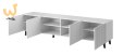 Szafka RTV PAFOS 200x40x52 biały mat