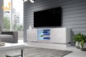 Szafka RTV QIU 160 MDF biały połysk/ biały połysk