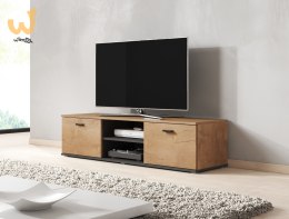 Szafka RTV SOHO 140 dąb lefkas + czarny
