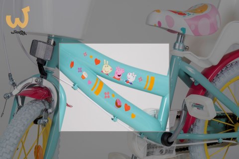 Toimsa-Rower dzieciecy 16" Swinka Peppa zielony Toimsa-Rower dzieciecy 16" Swinka Peppa zielony