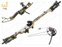 Łuk bloczkowy Poe Lang EK HUNGER REX camo 28", 20-65LBS, 250 FPS (CO-029F)