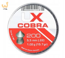 Śrut 5,5 mm UMAREX COBRA szpic molet. 200szt