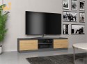 Szafka RTV 140x40xH36 antracyt/artisan
