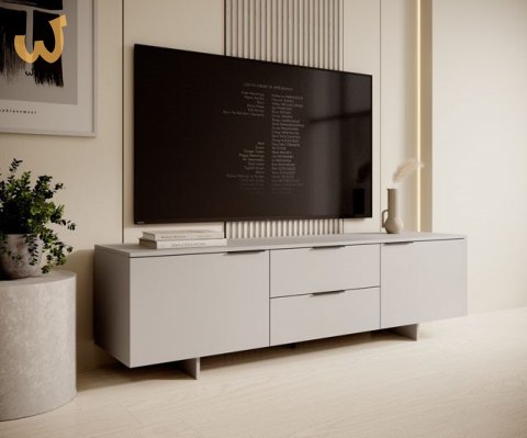 Szafka RTV 2D2S ALMA 180x41,5xH55 kaszmir Szafka RTV 2D2S ALMA 180x41,5xH55 kaszmir