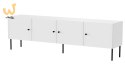 Szafka RTV 4D PALAZZO BIS 201x40x60 biały mat