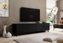 Szafka RTV ASTI 200x42x52 czarny mat