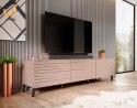 Szafka RTV NOVA 186x40x48 róż mat