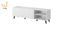 Szafka RTV PAFOS 150x40x52 biały mat