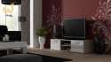 Szafka RTV SOHO 140 dąb sonoma/ biały połysk