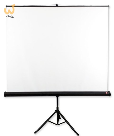 Ekran projekcyjny na stojaku AVTEK Tripod Standard 200 (rozwijane ręcznie; 200 x 200 cm; 1:1; 111")