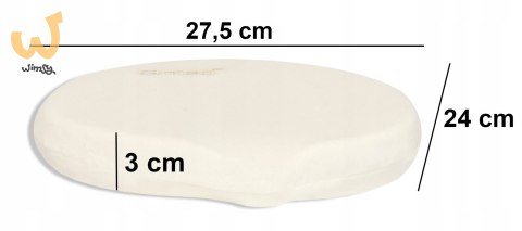 Korekcyjna poduszka ortopedyczna dla dzieci - QMED BABY PILLOW Korekcyjna poduszka ortopedyczna dla dzieci - QMED BABY PILLOW