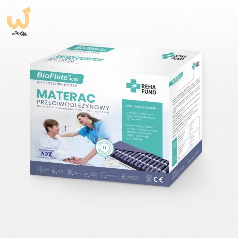 Materac pneumatyczny komorowy, 17 komór CPR Materac pneumatyczny komorowy, 17 komór CPR