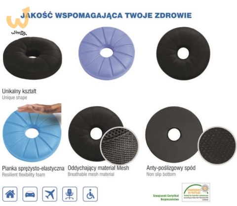 Ortopedyczna poduszka do siedzenia "PERFECT BALANCE" Ortopedyczna poduszka do siedzenia "PERFECT BALANCE"