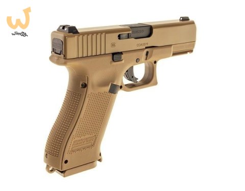 Pistolet wiatrówka Glock 19X 4,5 mm coyote BB CO2 Pistolet wiatrówka Glock 19X 4,5 mm coyote BB CO2