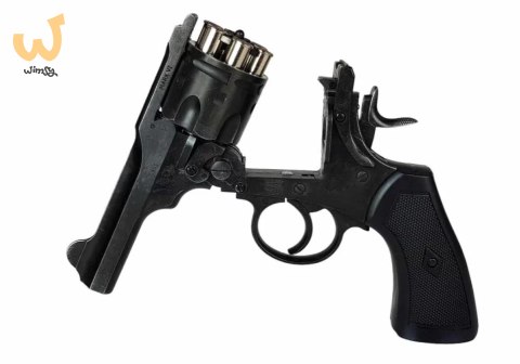Rewolwer WEBLEY MKVI .455 Police kal.5,5 mm Diabolo łuski 6-strzał. lufa 4" CO2 Battlefield Ekp do17J Rewolwer WEBLEY MKVI .455 Police kal.5,5 mm Diabolo łuski 6-strzał. lufa 4" CO2 Battlefield Ekp do17J