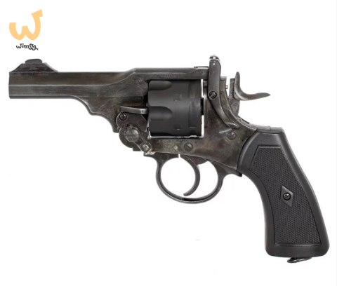 Rewolwer WEBLEY MKVI .455 Police kal.5,5 mm Diabolo łuski 6-strzał. lufa 4" CO2 Battlefield Ekp do17J Rewolwer WEBLEY MKVI .455 Police kal.5,5 mm Diabolo łuski 6-strzał. lufa 4" CO2 Battlefield Ekp do17J