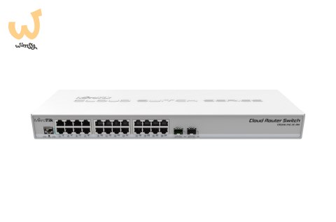 Switch Mikrotik CRS326-24G-2S+RM 26p Managed Gigabit/10G Switch Mikrotik CRS326-24G-2S+RM 26p Managed Gigabit/10G